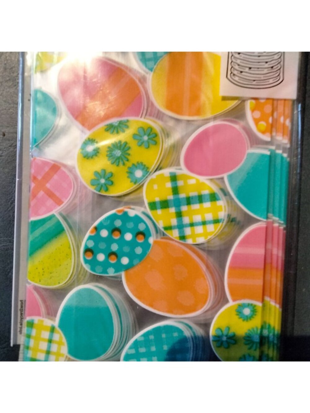 Easter Egg Treat Bags 20 Twist Ties Cookie - Picture 6 of 7